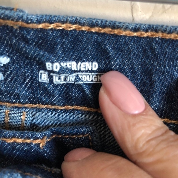 Old Navy Girls Boyfriend Button Fly Jeans - Picture 5 of 11